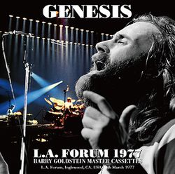 GENESIS / L.A. FORUM 1977 BARRY GOLDSTEIN MASTER CASSETTES (2CDR)