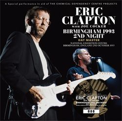 ERIC CLAPTON with JOE COCKER / BIRMINGHAM 1993 2ND NIGHT DAT MASTER (2CD)