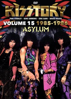 KISS / KISSTORY VOLUME FIFTEEN 1985-1986 ASYLUM (3DVDR)