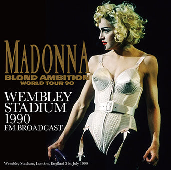 MADONNA / WEMBLEY STADIUM 1990 FM BROADCAST SOUNDBOARD (2CDR)
