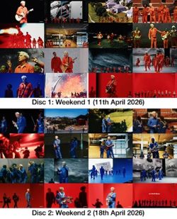 DAVID BYRNE / COACHELLA 2026 PRO SHOT (2DVDR)