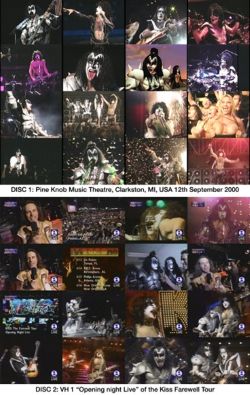 KISS / CLARKSTON 2000 PRO-SHOT (2DVDR)