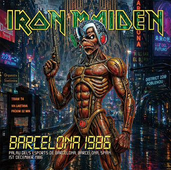 IRON MAIDEN / BARCELONA 1986 (2CDR)