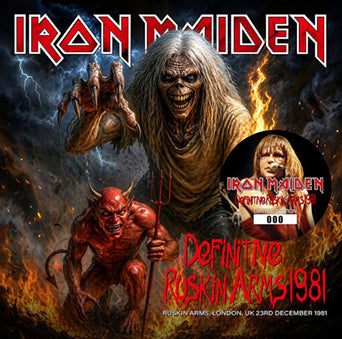IRON MAIDEN / DEFINITIVE RUSKIN ARMS 1981 (1CD+1CDR)