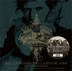 KEITH RICHARDS & THE X-PENSIVE WINOS / HOLLYWOOD PALLADIUM 1988 SOUNDBOARD MASTER (2CD)