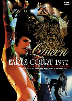 QUEEN / EARLS COURT 1977 DEFINITIVE EDITION PRO SHOT (1DVDR)