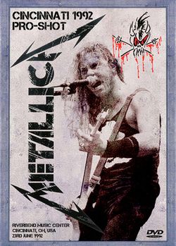METALLICA / CINCINNATI 1992 PRO-SHOT (2DVDR)