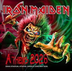 IRON MAIDEN / ATHENS 2026 (2CDR)