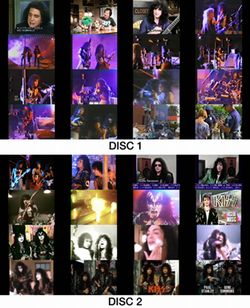 KISS / KISSTORY VOLUME EIGHTEEN 1989 HOT IN THE SHADE PART 1 PRO SHOT (2DVDR)
