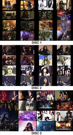 KISS / KISSTORY VOLUME NINETEEN 1990 HOT IN THE SHADE PART 2 PRO SHOT (3DVDR)