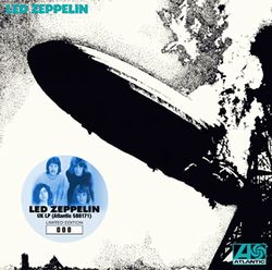 LED ZEPPELIN / LED ZEPPELIN UK LP ATLANTIC 588171 TURQUOISE LETTERING 2nd Press (1CD)