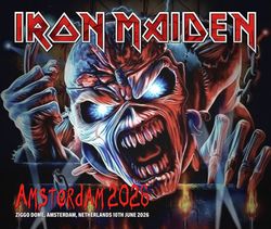 IRON MAIDEN / AMSTERDAM 2026 (2CDR+1DVDR)