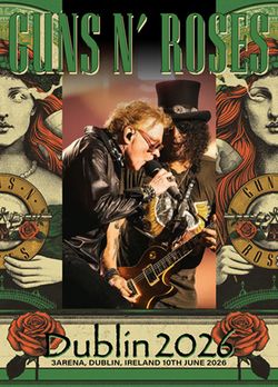 GUNS N' ROSES / DUBLIN 2026 (2DVDR)