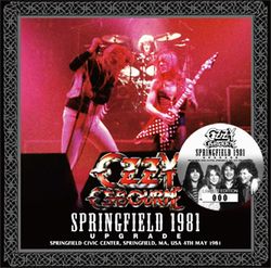 OZZY OSBOURNE / SPRINGFIELD 1981 UPGRADE (1CD)