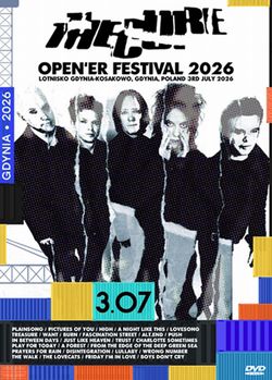 CURE / OPEN'ER FESTIVAL 2026 (1DVDR)