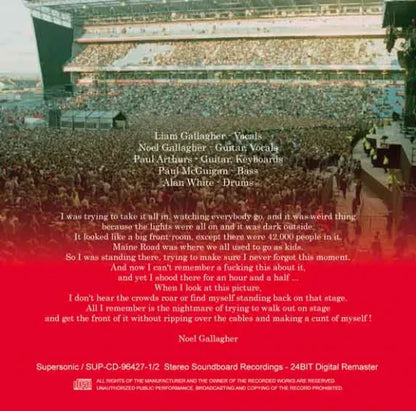 OASIS / THE ULTIMATE HOMECOMING TRIUMPH RED EDITION (2CD)