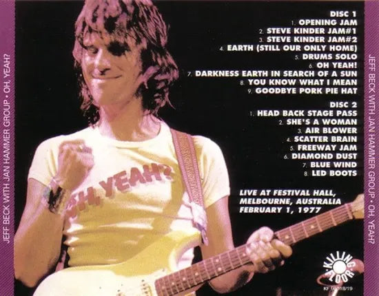JEFF BECK WITH JAN HAMMER GROUP / OH YEAH? (2CD)
