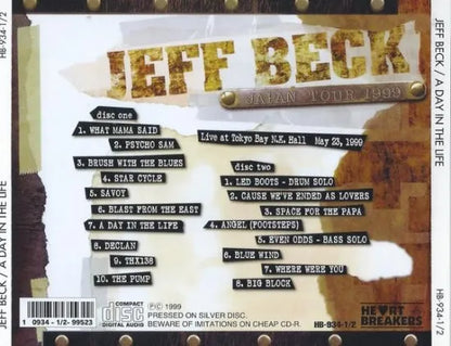 JEFF BECK / A DAY IN THE LIFE (2CD)