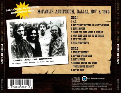 DEREK & THE DOMINOS / PRICE OF LOVE (2CD)