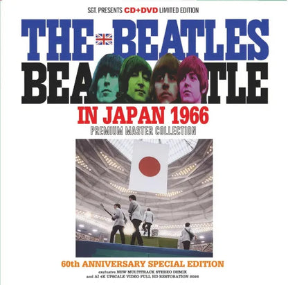 THE BEATLES / IN JAPAN 1966 60TH ANNIVERSARY LIMITED EDITION (PAPER SLEEVE 1CD+1DVD+1BDR+OBI )