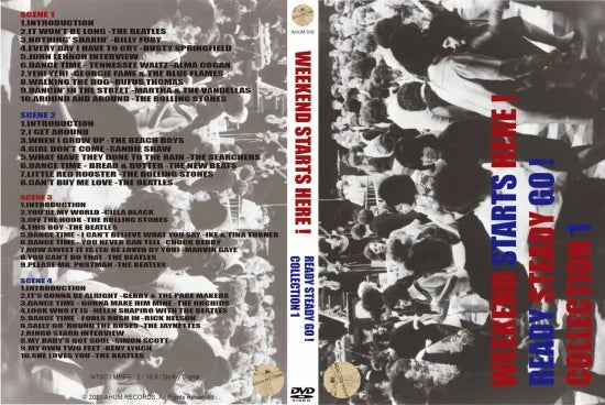 V.A / WEEKEND STARTS HERE! READY STEADY GO! COLLECTION SET (4DVDR)