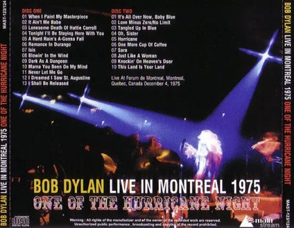 BOB DYLAN / LIVE IN MONTREAL 1975 (2CD)