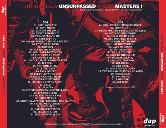 THE BEATLES / UNSURPASSED DEMIX MASTERS I (2CD)