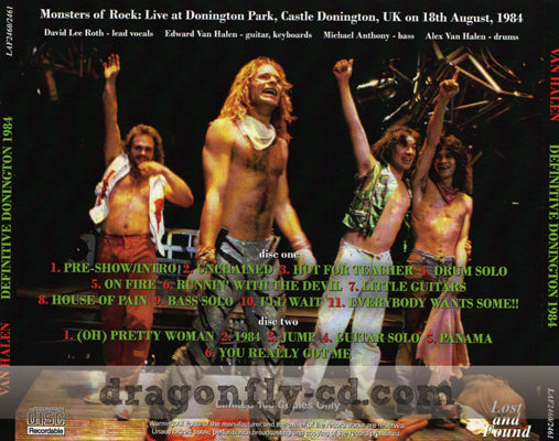 VAN HALEN / DEFINITIVE DONINGTON 1984 (2CDR)