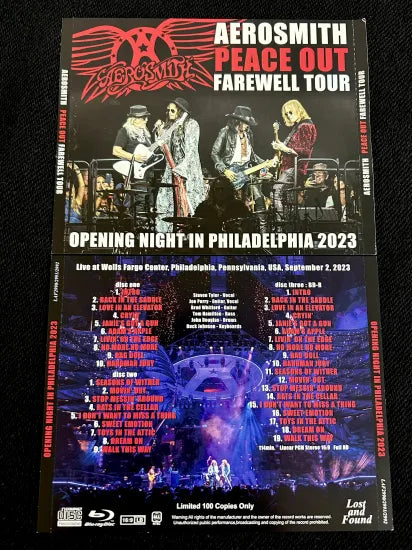 AEROSMITH / 4-Title Set (8 CDs + 2 DVDs)