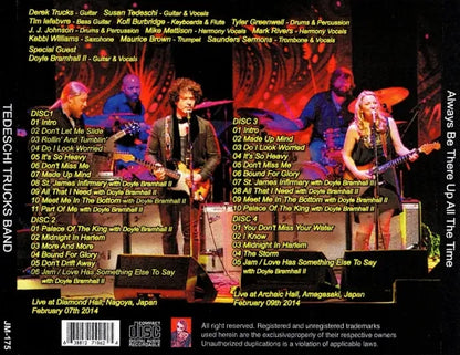 TEDESCHI TRUCKS BAND / Always Be There Up All The Time (4CDR)