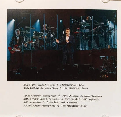 Roxy Music / Washington D.C. 2022 (2CDR)
