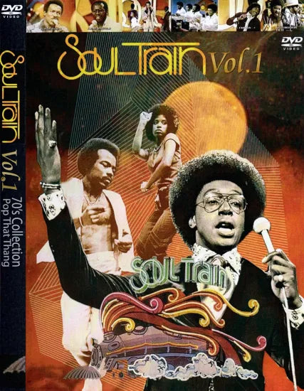 V.A. / SOUL TRAIN 70's COLLECTION Complete Set of 12 Volumes!! PRO-SHOT (12DVDR)