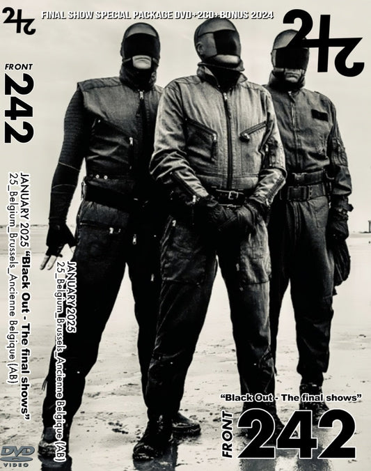 Front 242 / Blackout: The Final Shows 2025 3Disc Special Ver (1DVDR+2CDR)