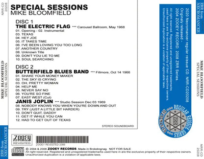 MIKE BLOOMFIELD / SPECIAL SESSIONS (2CDR)