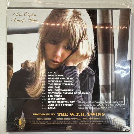 ERIC CLAPTON / SONGS FOR PATTIE (1CD)