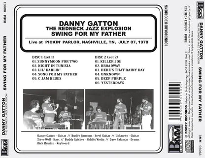 DANNY GATTON THE REDNECK JAZZ EXPLOSION / SWING FOR MY FATHER (2CDR)