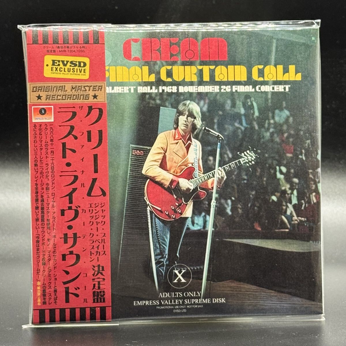 CREAM / THE FINAL CURTAIN CALL the final concert (2CD+3DVD+1BDR