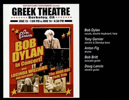 BOB DYLAN / COMPLETE GREEK THEATRE 2026 (3CDR)