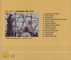 HEART / CALIFORNIA JAM 1978 (1CD)