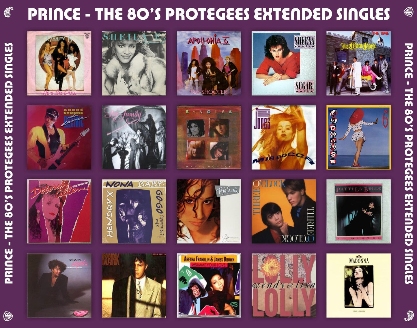 Prince / The 80's Protegees Extended Singles Special Edition (3CDR+2DVDR)