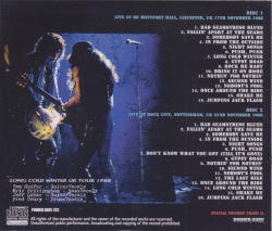 CINDERELLA / LONG COLD NIGHTS UK TOUR 1988 (2CDR)