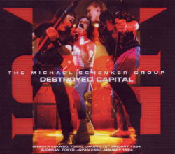 GRUPO MICHAEL SCHENKER / CAPITAL DESTRUIDA 1984 (4CDR)