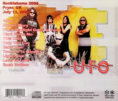 UFO / ROCKLAHOMA 2008 (1CDR)