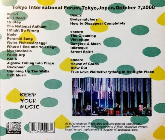 RADIOHEAD / THOM YORKE BIRTHDAY LIVE (2CDR)