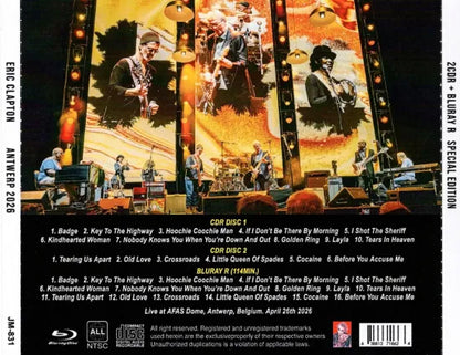 ERIC CLAPTON / ANTWERP 2026 (2CDR+1BDR)