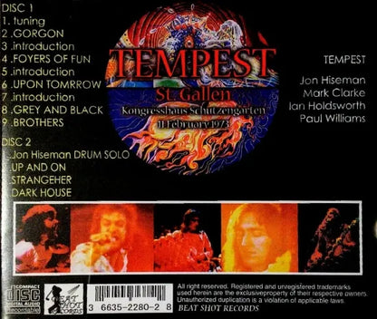 TEMPEST / St.Gallen (2CDR)