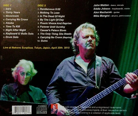 UK / THE FINAL LIVE IN TOKYO 2015 (2CDR)