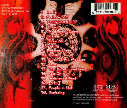 SLIPKNOT / Outrage (1CDR)