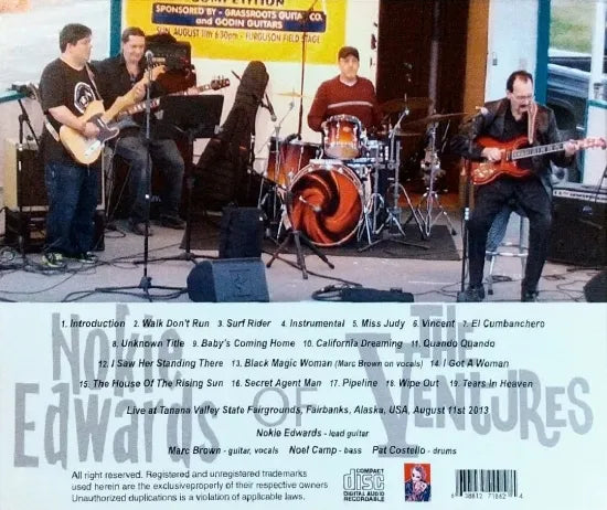 Nokie Edwards Of The Ventures / Live In Alaska 2013 (1CDR)