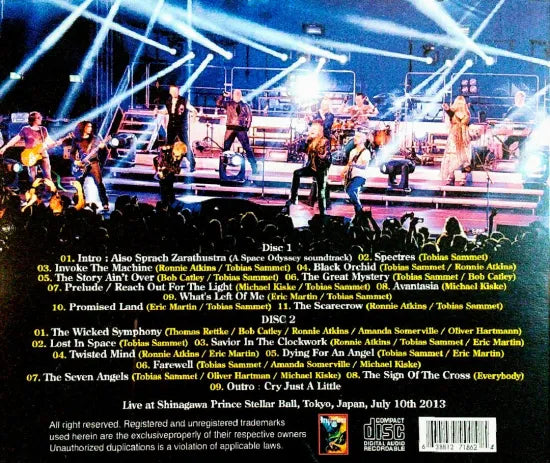 TOBIAS SAMMET'S AVANTASIA / ILLUSIONS FAIL TO SHOW (2CDR)